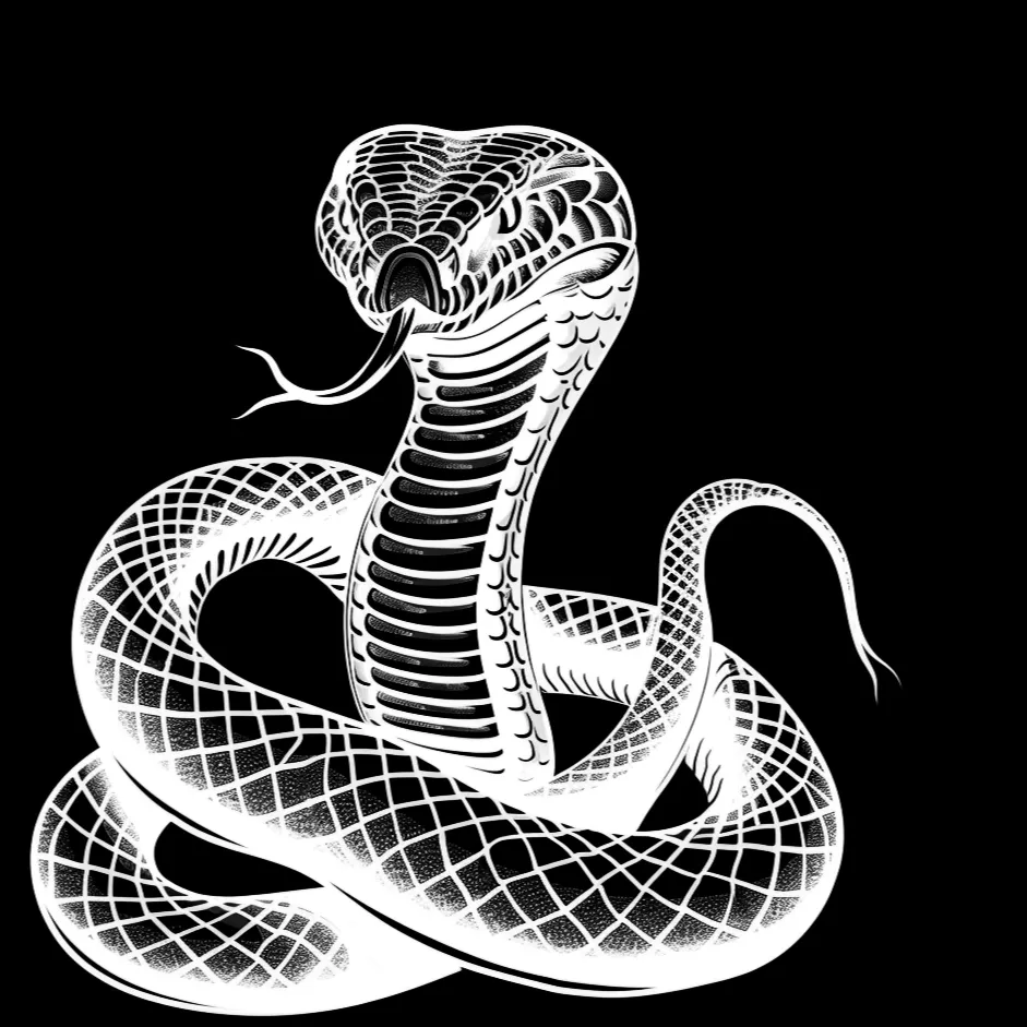 Snake Kit brush 45 of 100 — Procreate stamp preview