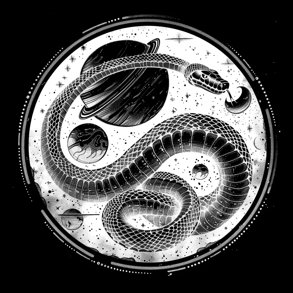 Snake Kit brush 54 of 100 — Procreate stamp preview