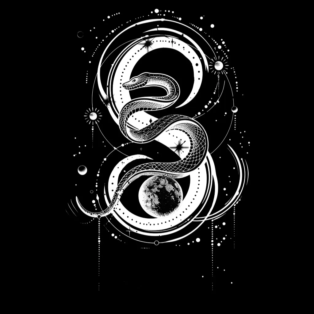 Snake Kit brush 55 of 100 — Procreate stamp preview