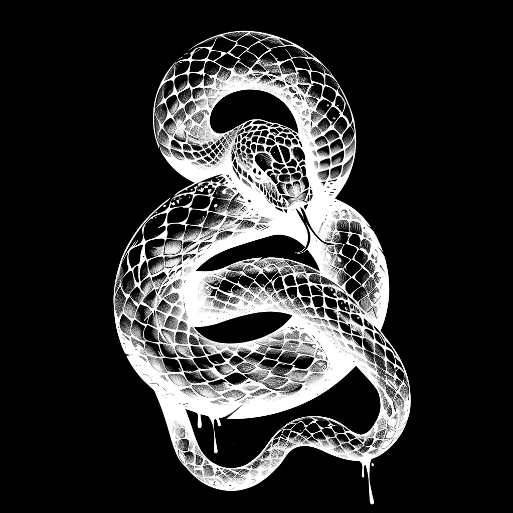Snake Kit brush 74 of 100 — Procreate stamp preview