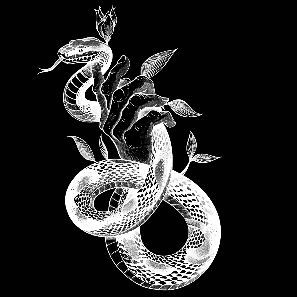Snake Kit brush 81 of 100 — Procreate stamp preview