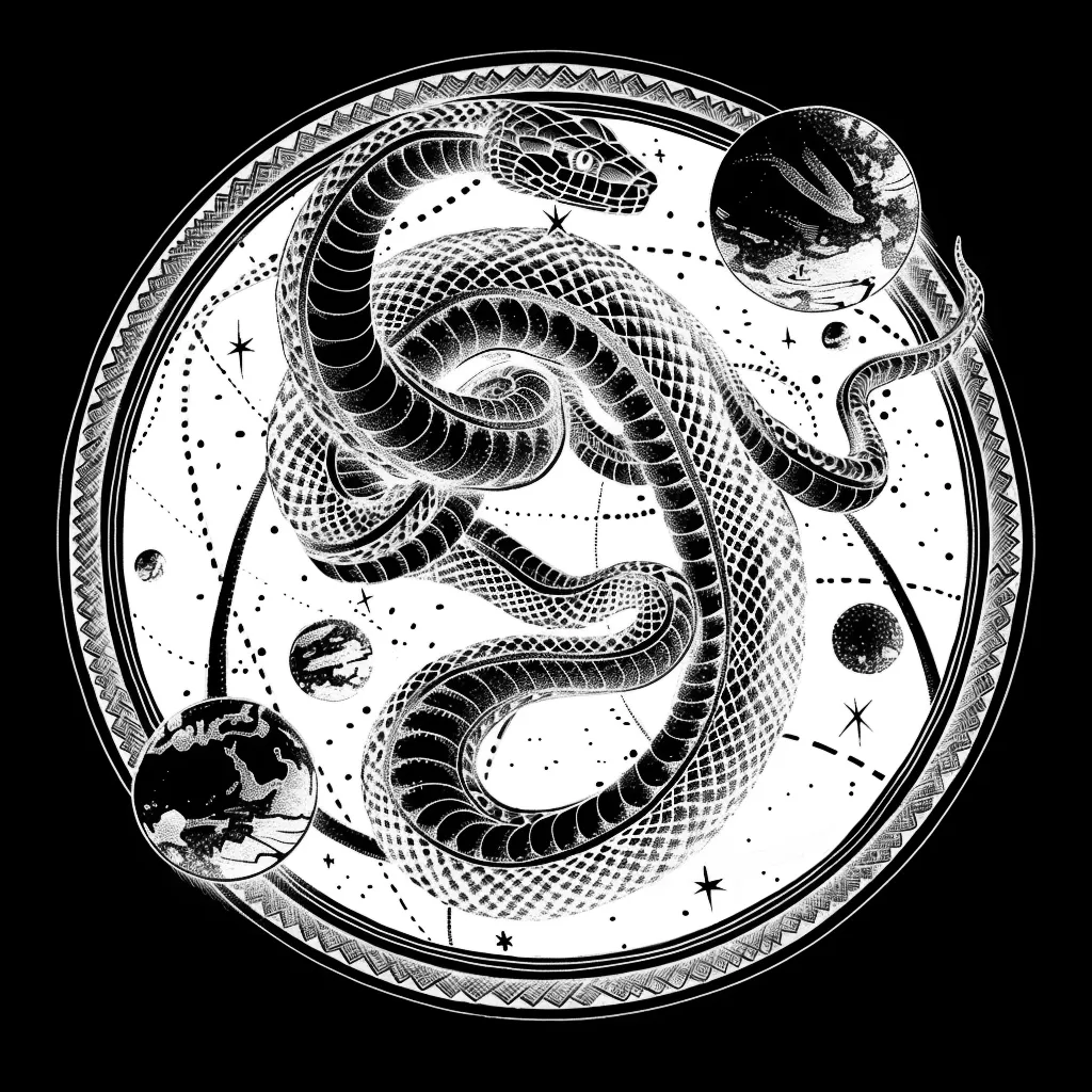 Snake Kit brush 83 of 100 — Procreate stamp preview