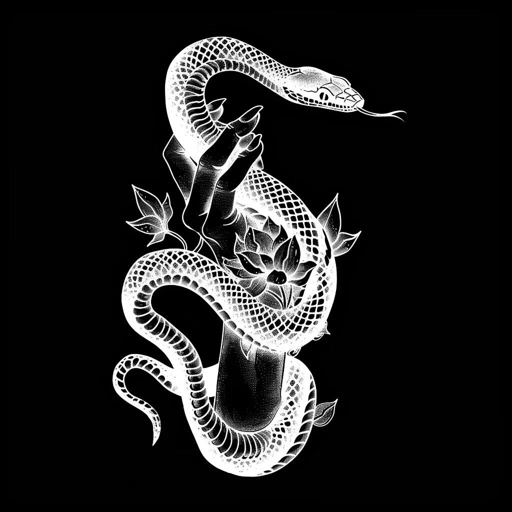 Snake Kit brush 85 of 100 — Procreate stamp preview
