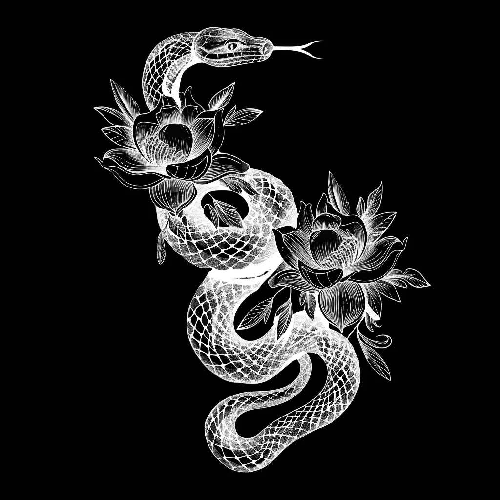 Snake Kit brush 87 of 100 — Procreate stamp preview