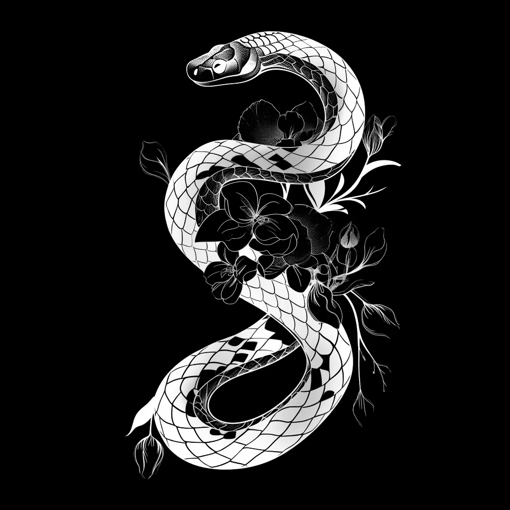 Snake Kit brush 96 of 100 — Procreate stamp preview