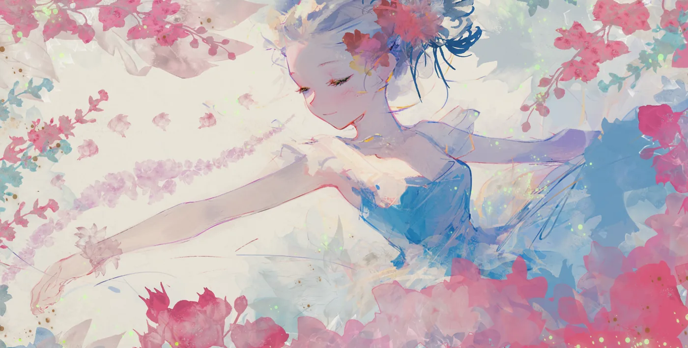watercolor art made in Procreate with Brusher brushes
